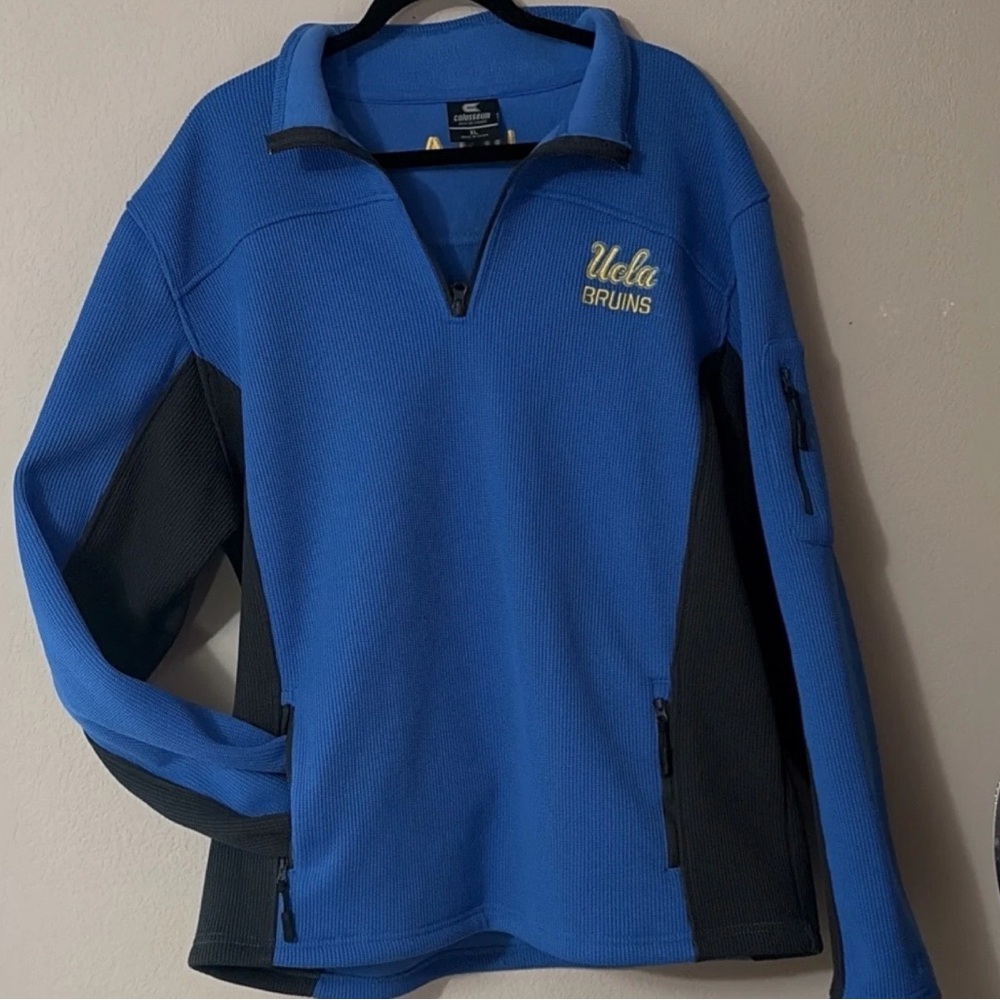 Colosseum UCLA Blue Fleece 1/4 zip Pullover